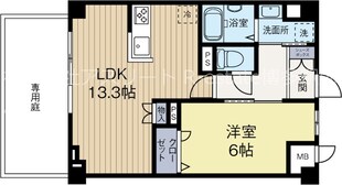 吉塚駅 徒歩5分 2階の物件間取画像